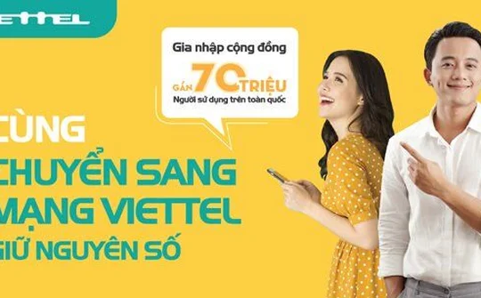 Viettel đến tận nhà hỗ trợ khách hàng chuyển mạng giữ số