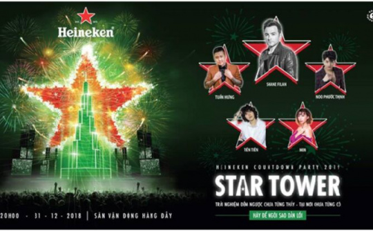 Heineken Countdown Party 2019: Sân khấu 360 độ 'chất' chưa từng thấy