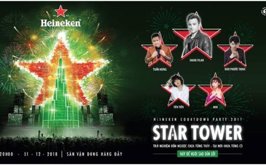 Heineken Countdown Party 2019: Sân khấu 360 độ 'chất' chưa từng thấy