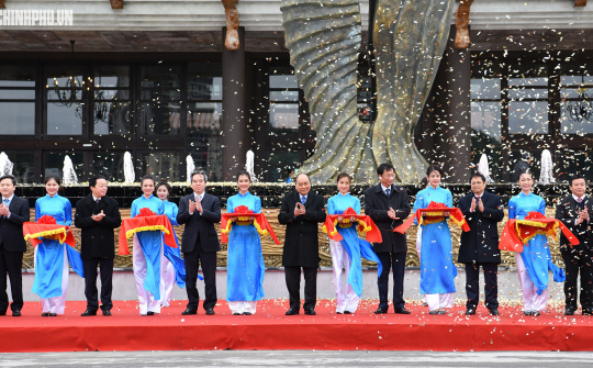 Thủ tướng Nguyễn Xuân Phúc dự Lễ khai trương 3 công trình hạ tầng lớn tại Quảng Ninh