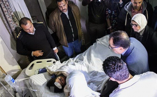 Thông tin cập nhật về tình hình các nạn nhân vụ đánh bom tại Ai Cập