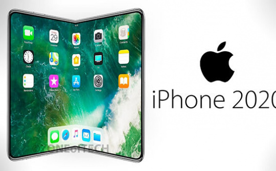 Không chịu kém Samsung, Apple định sản xuất iPhone nắp gập