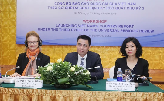 Hội thảo Công bố Báo cáo quốc gia UPR chu kỳ III