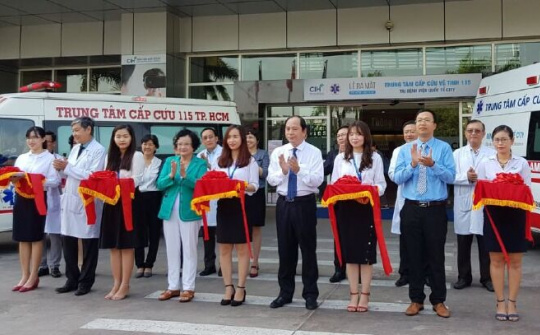TP. HCM có trung tâm cấp cứu vệ tinh thứ 26