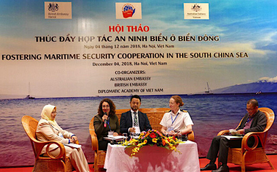 Thúc đẩy hợp tác an ninh ở Biển Đông