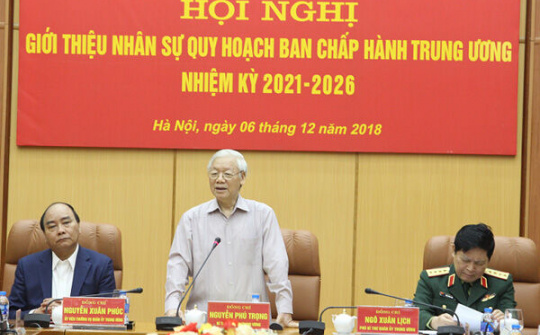 Giới thiệu nhân sự Quân đội quy hoạch Ban Chấp hành Trung ương