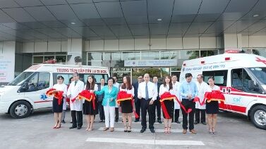 Bệnh viện Quốc tế City ra mắt Trạm vệ tinh cấp cứu 115