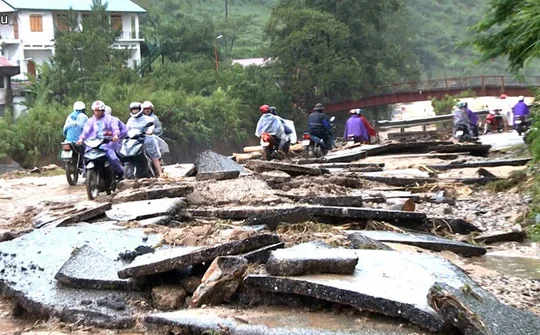 Chỉ trong 11 tháng, thiệt hại do thiên tai ước tính khoảng 9 nghìn tỷ đồng