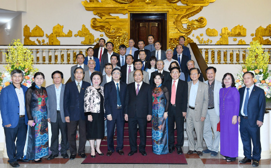 Thủ tướng gặp mặt đoàn đại biểu Hội quy hoạch phát triển đô thị