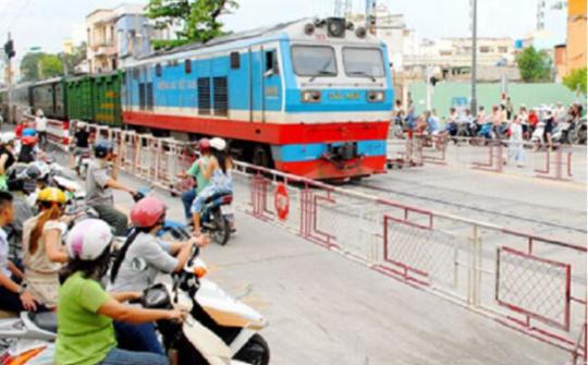 Ưu tiên cho các phương tiện giao thông đường sắt qua cầu chung