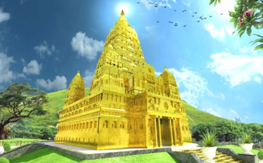 Độc đáo Đại Bảo tháp Chùa Ba Vàng