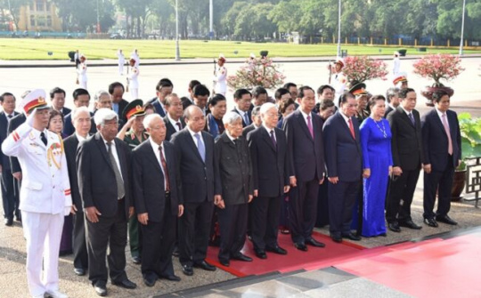 Kỷ niệm 128 năm Ngày sinh Chủ tịch Hồ Chí Minh