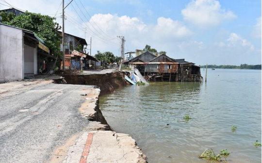 Thủ tướng chỉ đạo tập trung khắc phục sạt lở vùng ĐBSCL