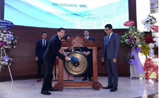 Vinhomes chính thức niêm yết 2,68 tỷ cổ phiếu mã VHM