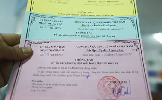 Đà Nẵng phạt 'thẻ vàng' với công chức tắc trách