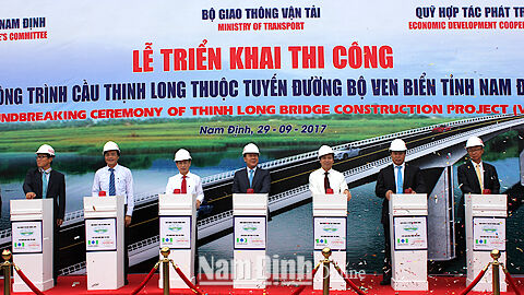 Đẩy nhanh tiến độ GPMB - dự án trọng điểm : "Xây dựng cầu Thịnh Long"