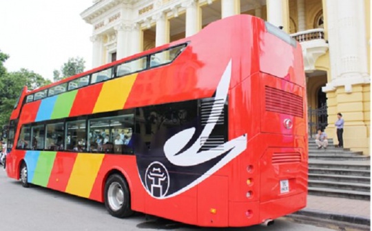 Hà Nội khai trương xe 2 tầng City Tour vào cuối tháng 5