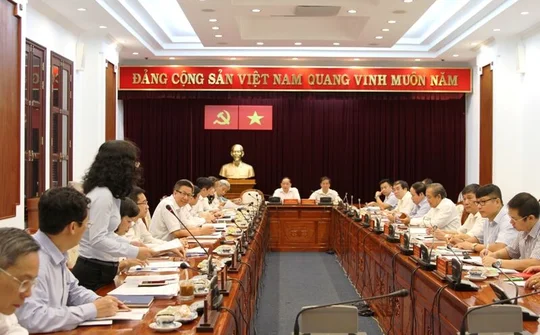 Phó Thủ tướng Trương Hòa Bình làm việc với TPHCM về cải cách tư pháp