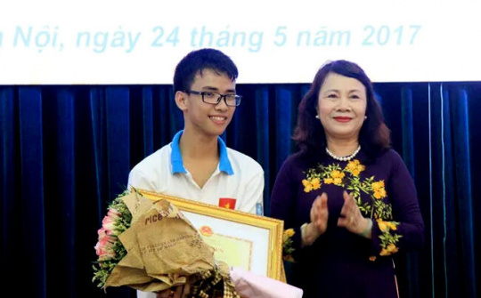Việt Nam xếp thứ 3 thế giới trong Hội thi Khoa học Kỹ thuật Quốc tế tại Mỹ