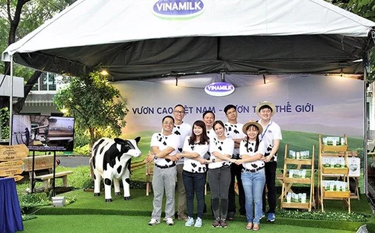Vinamilk đồng hành cùng "Ngày hội việc làm Bách Khoa 2017"