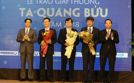 3 nhà khoa học được nhận Giải thưởng Tạ Quang Bửu năm 2018
