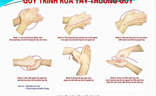 Nhiễm khuẩn bệnh viện là do… ít rửa tay?