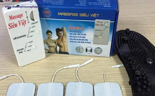 Máy massage Siêu Việt: Sản phẩm Việt phục vụ người Việt