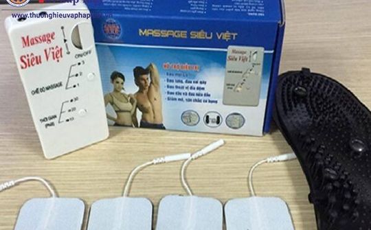 Máy massage Siêu Việt: Sản phẩm Việt phục vụ người Việt