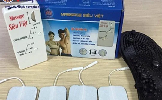 Máy massage Siêu Việt: Sản phẩm Việt phục vụ người Việt