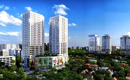 Khu Tây Hà Nội có tòa tháp đôi căn hộ cao cấp mới