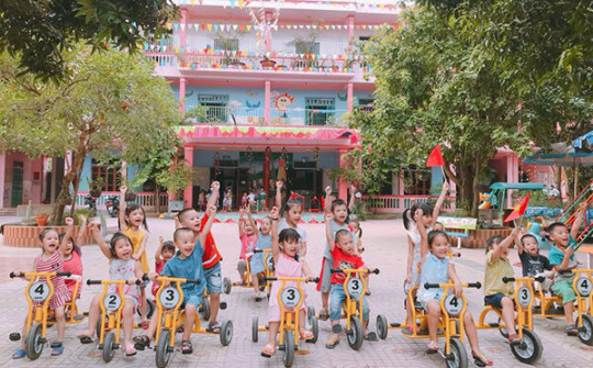 Nâng cao chất lượng  chăm sóc giáo dục trẻ