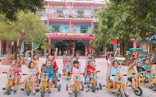 Nâng cao chất lượng  chăm sóc giáo dục trẻ