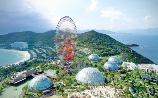 Bánh xe bầu trời - kỷ lục mới tại Vinpearl Land Nha Trang