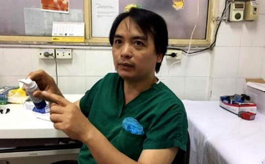 TS.BS Nguyễn Tuyết Xương Trưởng Khoa Tai Mũi Họng Bệnh viện Nhi Trung ương tận tâm với người hạnh phúc với nghề