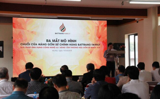 BATTRANG FAMILY ra mắt chuỗi cửa hàng gốm sứ chính hãng