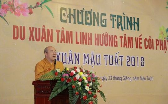 Chương trình du xuân, từ thiện hướng về cõi Phật tại chùa Ba Vàng