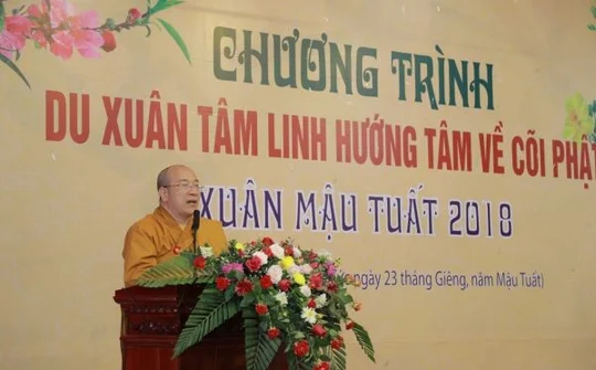 Chương trình du xuân, từ thiện hướng về cõi Phật tại chùa Ba Vàng