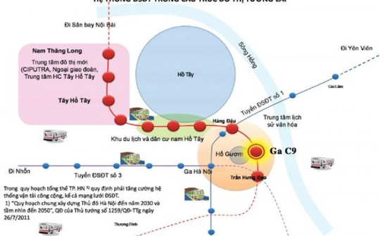 Hà Nội lấy ý kiến người dân về ga tàu điện ngầm Hồ Gươm
