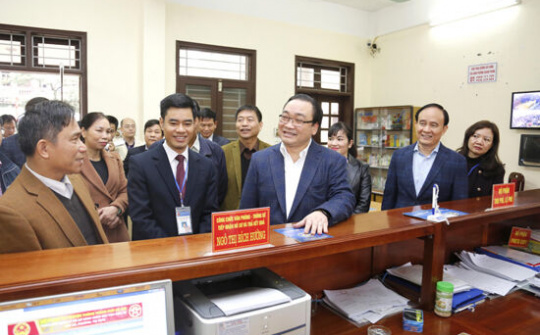 Nâng chất lượng bộ máy, phục vụ người dân tốt hơn