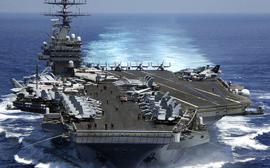 Đoàn cán bộ Việt Nam thăm Tàu sân bay Hoa Kỳ USS Carl Vinson