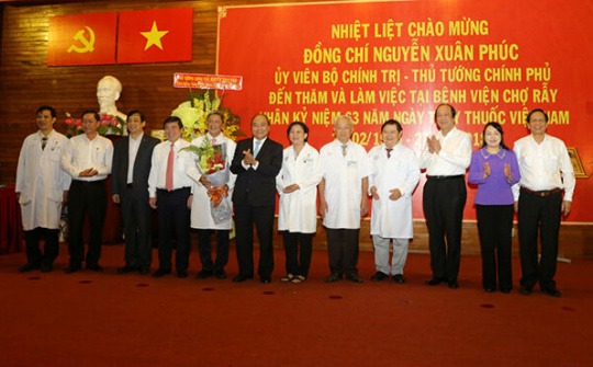 Thông điệp của Thủ tướng từ BV Chợ Rẫy về ngành Y