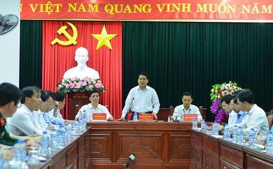 Chủ tịch Nguyễn Đức Chung: Ưu tiên phát triển nông nghiệp ở Phúc Thọ