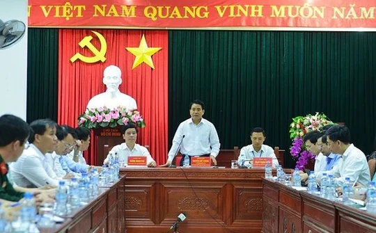 Chủ tịch Nguyễn Đức Chung: Ưu tiên phát triển nông nghiệp ở Phúc Thọ