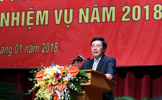 Ngoại giao tiếp tục duy trì môi trường hòa bình, nâng cao thế và lực đất nước