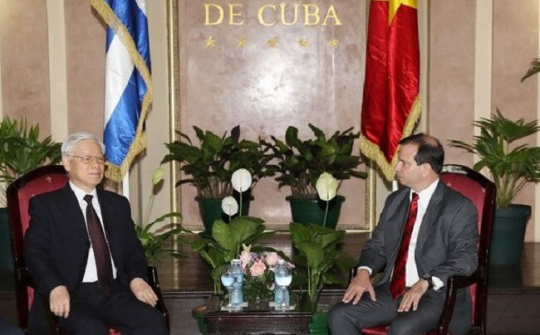Không ngừng vun đắp tình hữu nghị Việt Nam-Cuba