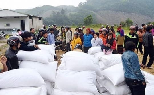 Hỗ trợ nhân dân tỉnh Lai Châu gặp thiên tai hơn 618 tấn gạo
