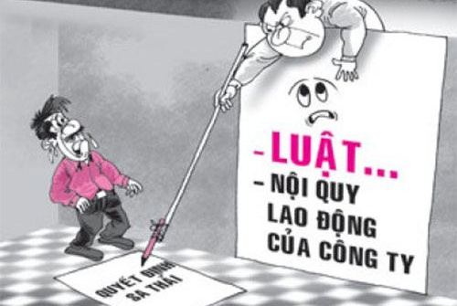 Quy định về sa thải người lao động