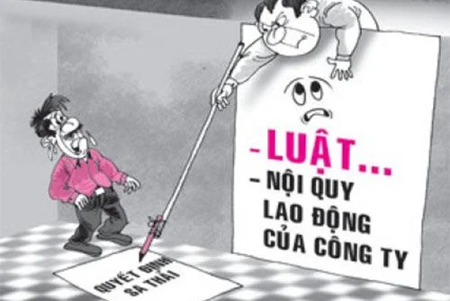 Quy định về sa thải người lao động