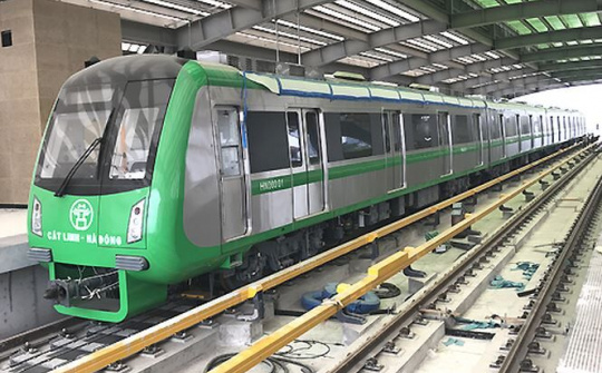 Giá vé tàu Cát Linh - Hà Đông khoảng 10.000 đồng/lượt