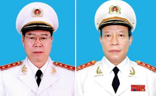 Bộ Công an bổ nhiệm hai thứ trưởng giữ chức danh thủ trưởng cơ quan điều tra